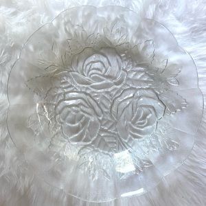 Crystal Rose Bowl
